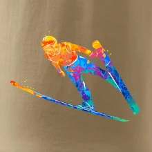 Skokan na lyžích splash