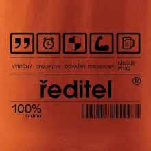 Čárový kód - Ředitel