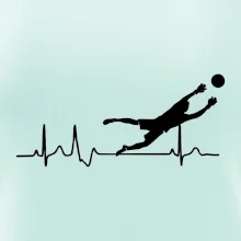 Ekg fotbal brankář