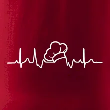 EKG kuchařská čepice