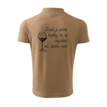 Život je příliš krátký - sklenička