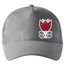 Folklor na prsu květina čtyřlistá