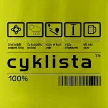 Čárový kód - Cyklista Čárový kód - Cyklista
