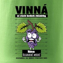 Vinná réva odsouzena Rulandské modré