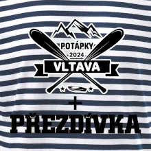 Na vodu - pádla hory (vlastní nápis)