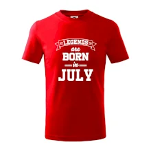 Legends are born in July