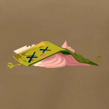 Kreslená kniha unavená