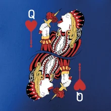 Srdcová Královna kreslená (Pecka Design)