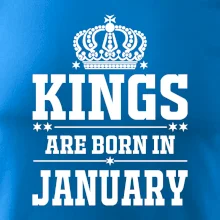 Kings are born in January