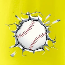 Baseball míč v triku