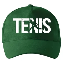Tenis nápis silueta