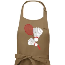 Badminton - pálka a košík