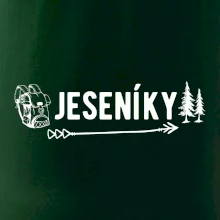 Jeseníky nápis