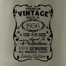 Vintage Etiketa - 1956