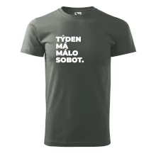 TÝDEN MÁ MÁLO SOBOT.