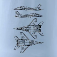 Mig 29 Fulcrum - obrys