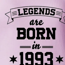 Legends are born in 1993