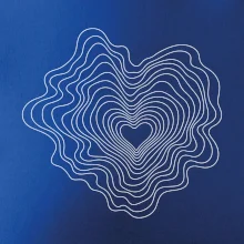 Topografické srdce z vrstevnic