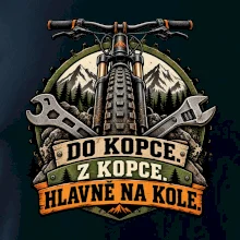 Do kopce z kopce hlavně na kole