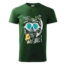 Potapěčské brýle text