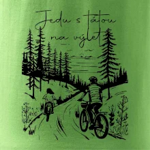 Cyklistika  - Jedu s tátou na výlet - Táta a dcera