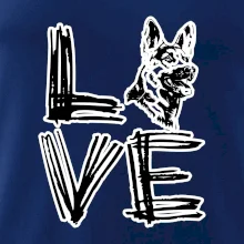 Německý ovčák love