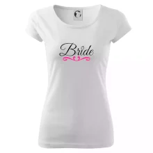 Nápis bride s prstenem Nápis bride s prstenem