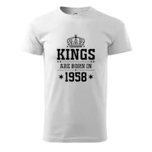 Kings are born in 1958