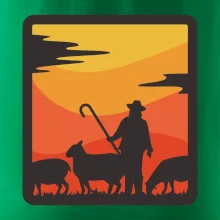 Pastevec ovcí - čtverec