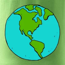 Planeta na prsu - Amerika