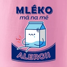 Mléko má na mě alergii