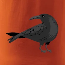 Vrána kreslená  (studio-arte.cz)