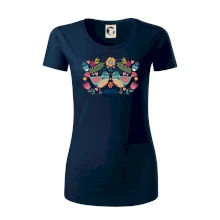 Folklor - dva barevní ptáčci