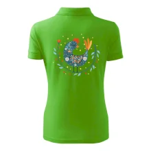 Folklor - slepice s kopretinou