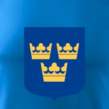 Švédský znak tři korunky velký