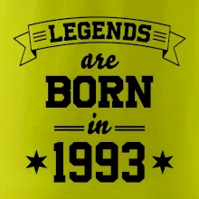 Legends are born in 1993