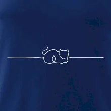 Kočka linka kreslená