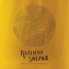 Králický Sněžník - vrstevnice v kruhu