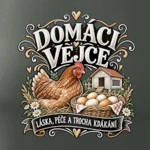 Domácí vejce z farmy