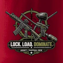 Taktická výzva lock load dominate airsoft