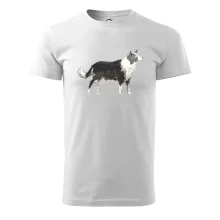 Border kolie kreslená