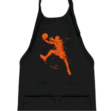 Basketball player splash