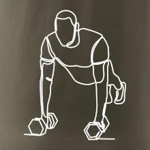 Trenér fitness jedním tahem