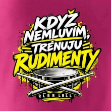 Když nemluvím trénuju rudimenty - bubenické paličky