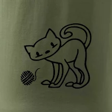 Kočka - Klubíčko - prsa