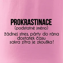 Prokrastinace - TEXT