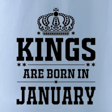 Kings are born in January