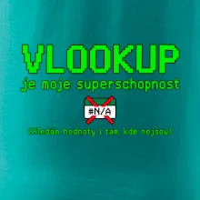 Vlookup moje superschopnost
