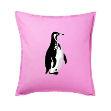 Tučňák černobílý z boku