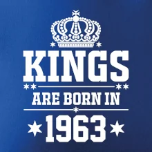 Kings are born in 1963